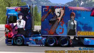 Scania Chainsaw Man The Movie Reze Arc Skin v1.0 thumbnail 10