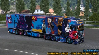 Scania Chainsaw Man The Movie Reze Arc Skin v1.0 thumbnail 11