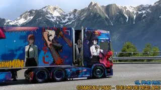 Scania Chainsaw Man The Movie Reze Arc Skin v1.0 thumbnail 12