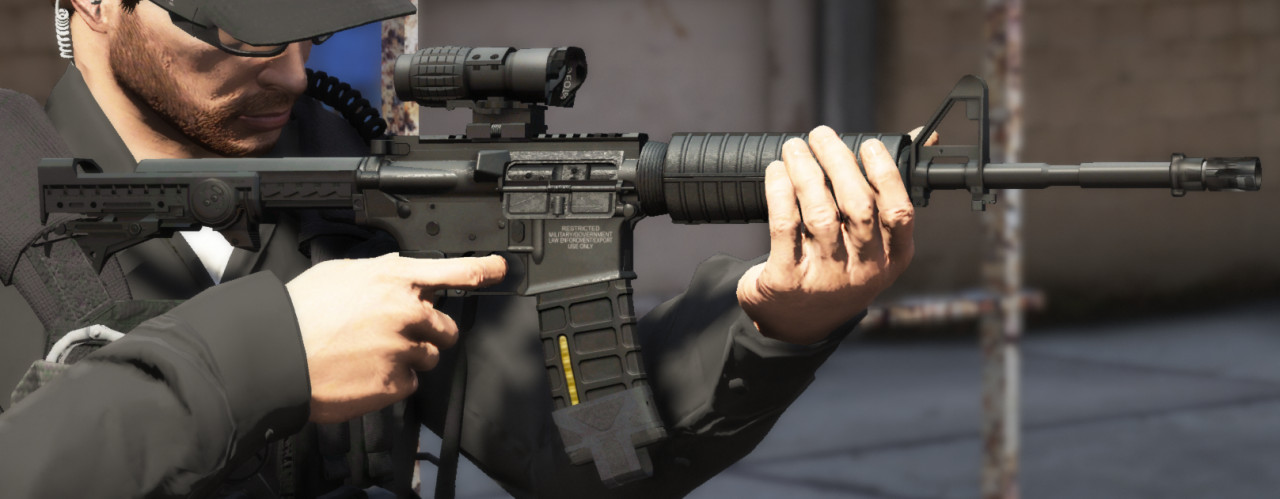 Retexture for blade125's M4A1