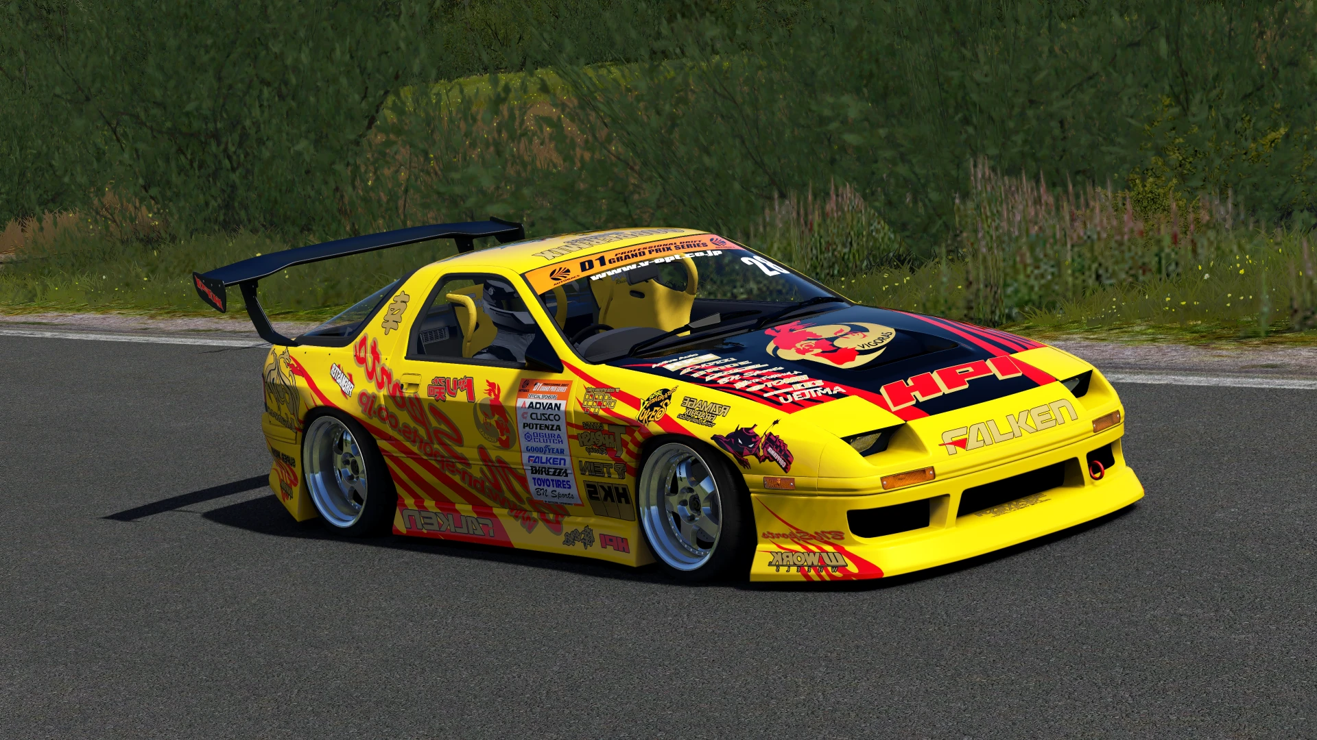 Hpi Rx7 Mazda RX7 FC3S BN Sports HPI D1GP ? - Assetto Corsa