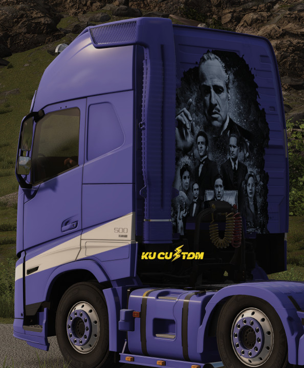 Painted Air Filter + Back Skin for Volvo FH 4/5/6