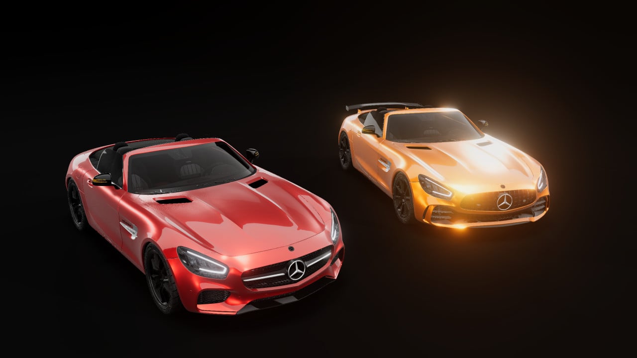 Mercedes Benz AMG Test Version