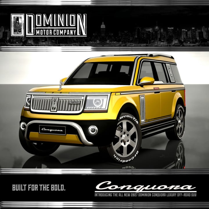 2026 Dominion Conquora X520 V8 SUV