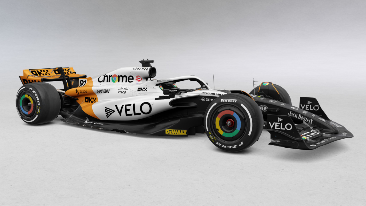 RSS Formula Hybrid 2023 McLaren MCL60 "Triple Crown" Livery