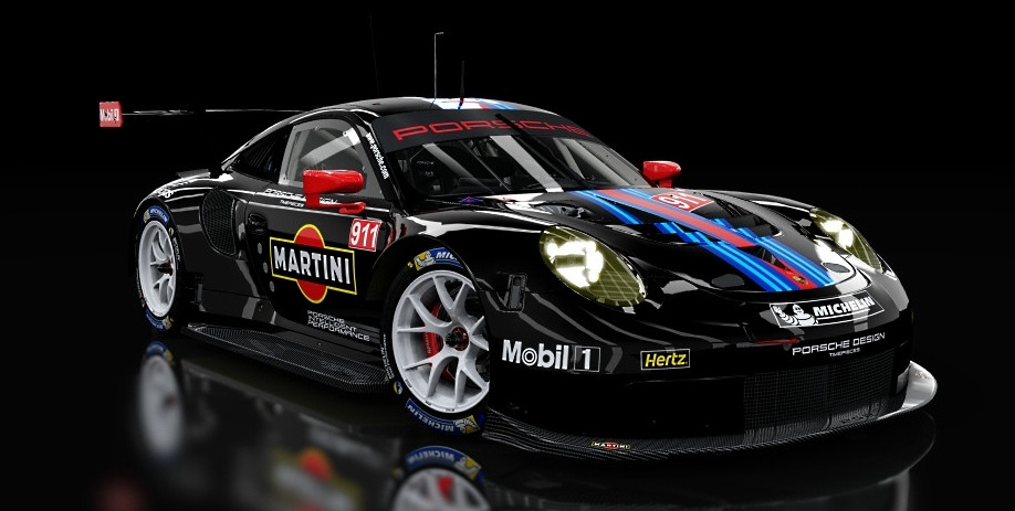 2017 Martini Porsche 911 RSR Skins image 9