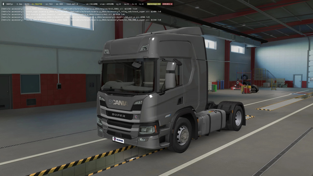 Scania 2016 Reworked P G Super Addon