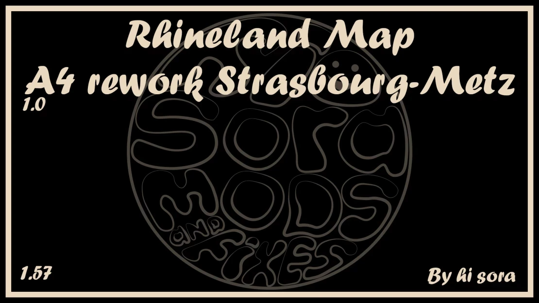 Rhineland Map - A4 rework Strasbourg-Metz RC v1.0.1
