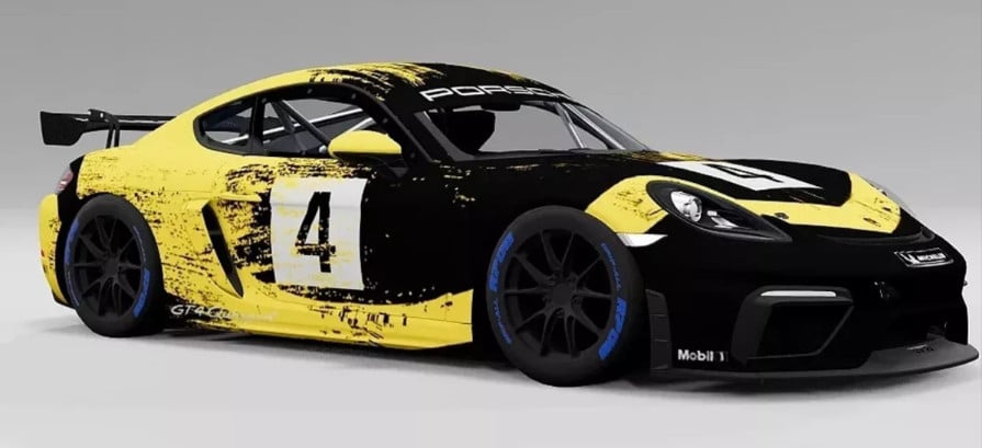 Porsche 718 Cayman GT4 Clubsport v2.25