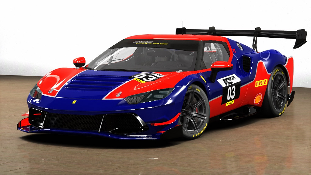 Ferrari 296 Cup Challenge edition