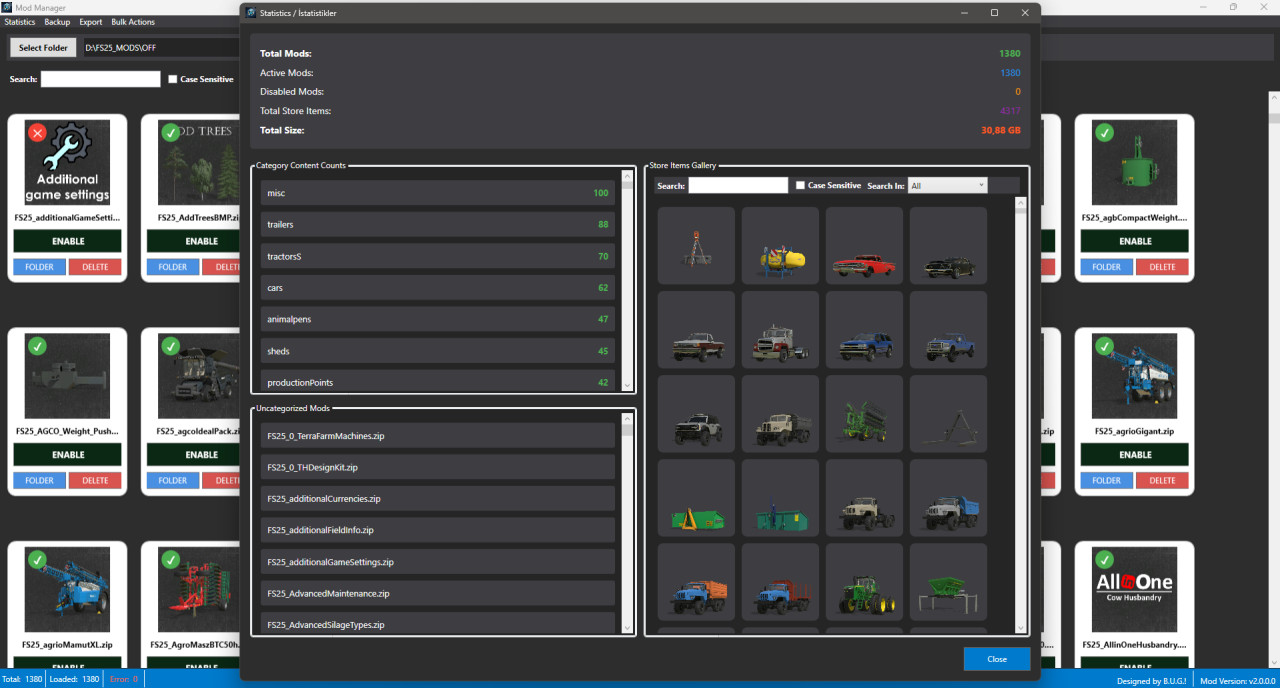 BUG ModManager