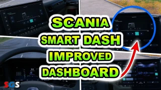Scania Smart Dash Improved Dashboard v1.7 thumbnail 3