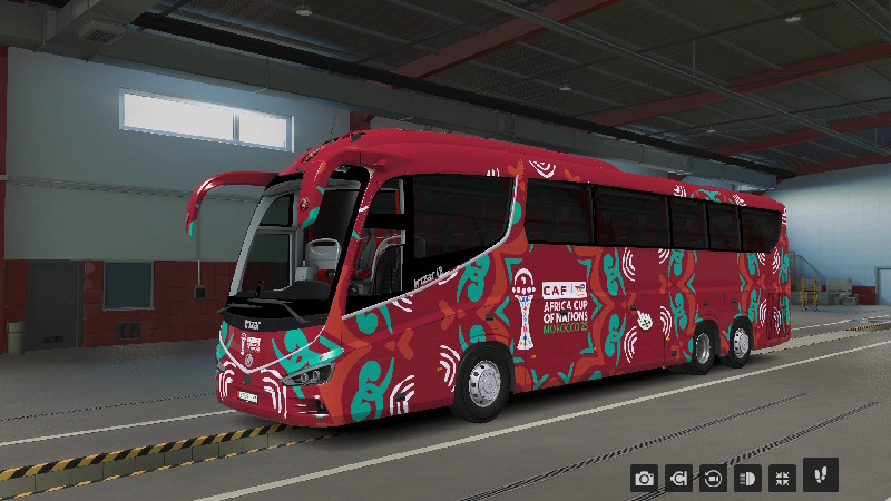 Irizar i8  8x4 Skin AFCON 2025