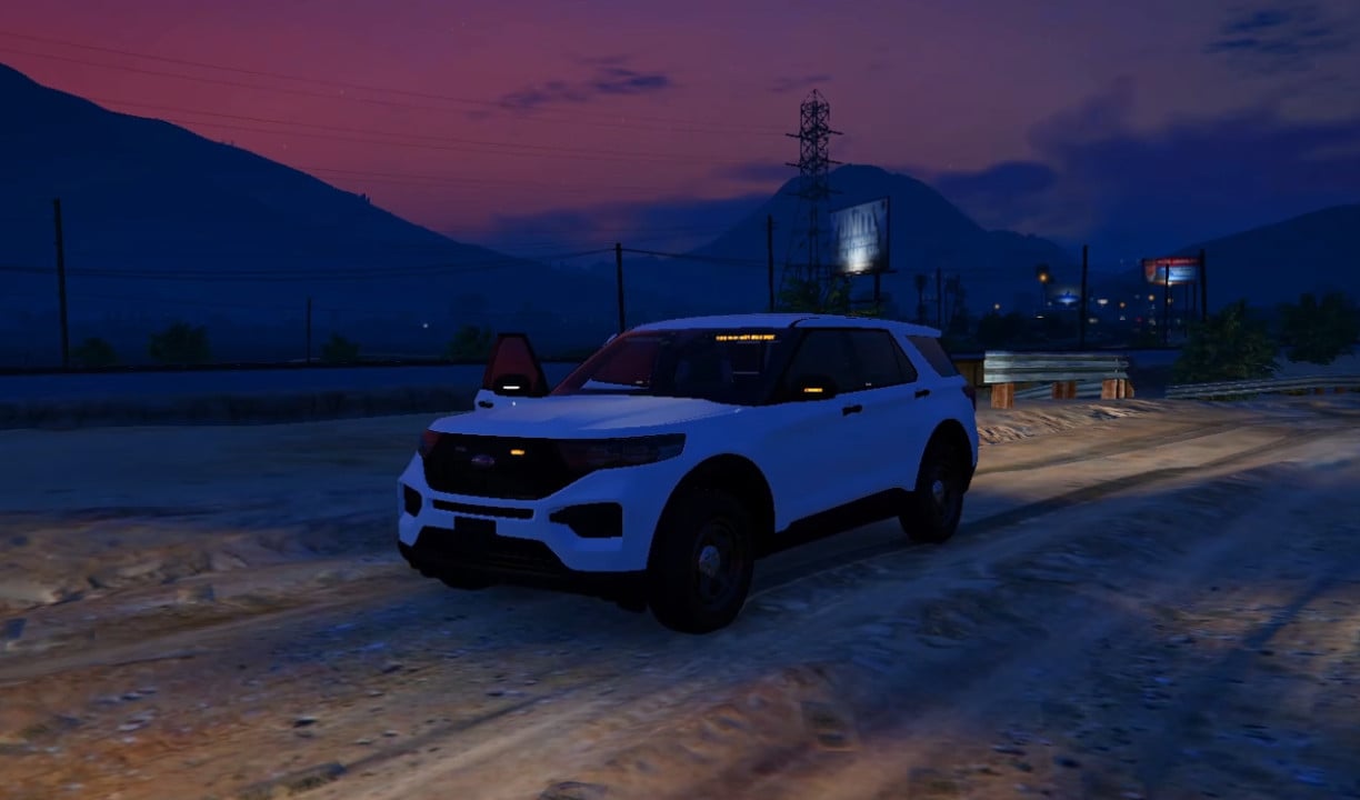 2020 ford explorer slick top w ambers