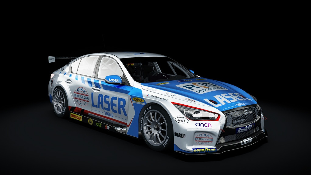 Infiniti Q50 BTCC (Decrypted)