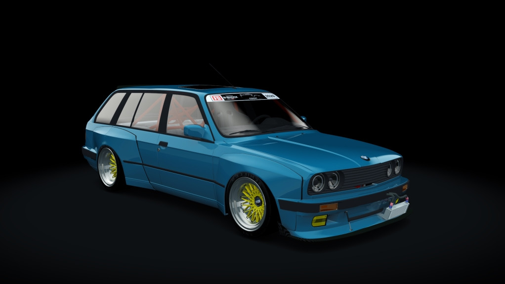BMW 325i E30 Touring Rocket Bunny Pandem 1991