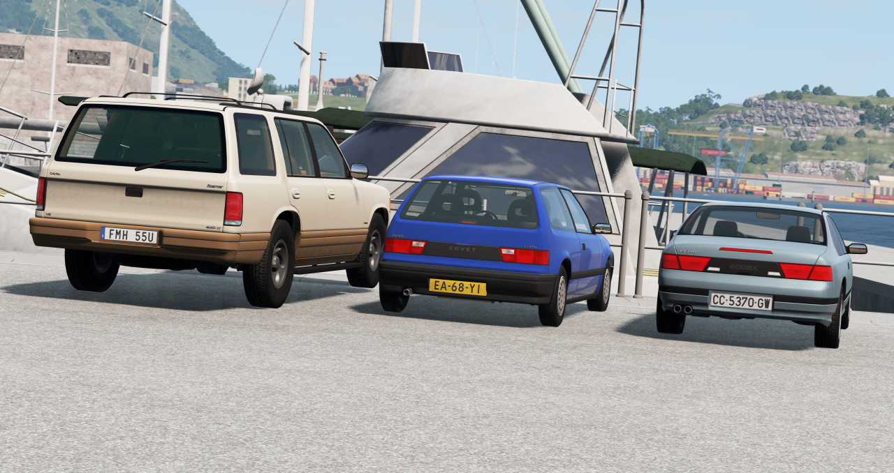 European License Plates Compilation