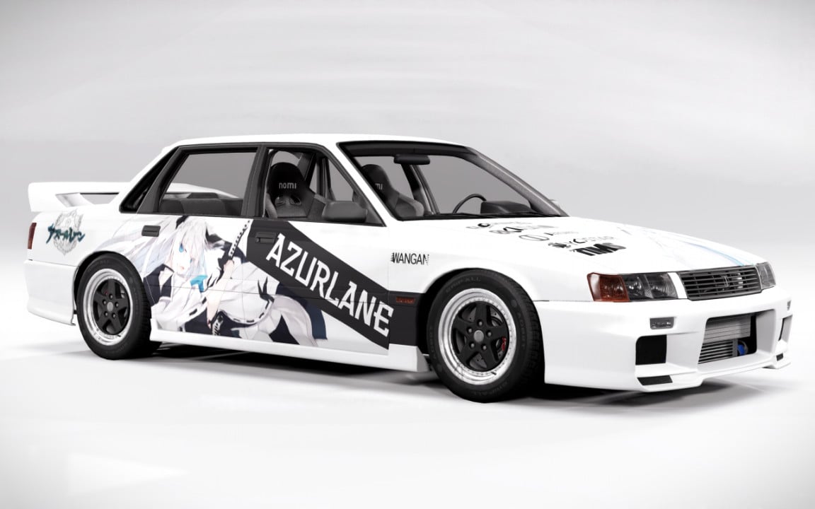 Kawakaze(Azur Lane) Itasha for '88 Pessima