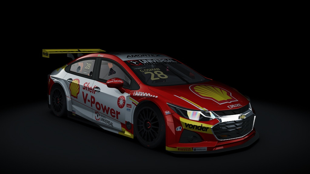 Chevrolet Cruze 2020 Stock car (Decrypted)