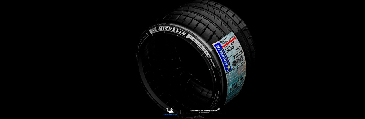 MICHELIN PILOT SPORT 4S STICKERED | TIRE PACK