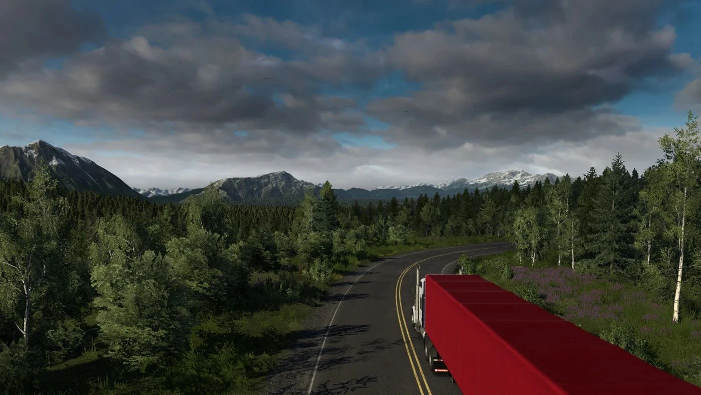 Road Connection Between Promods Canada and Alaska - North To The Future 0.4.1