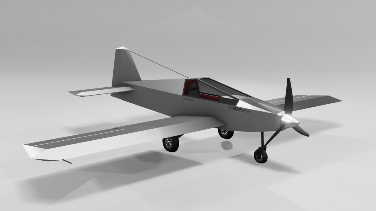 Gniar Mods - Cyber Plane Electric - BeamNG.drive  (Free)