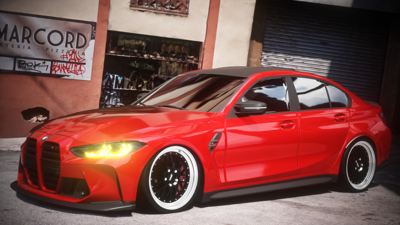 MEMOO GARAJ BMW M3 G80