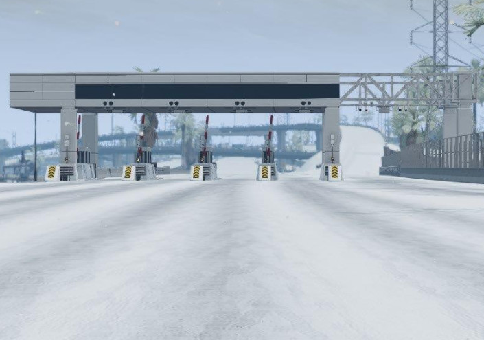 MOD MAP Winter West Coast, USA
