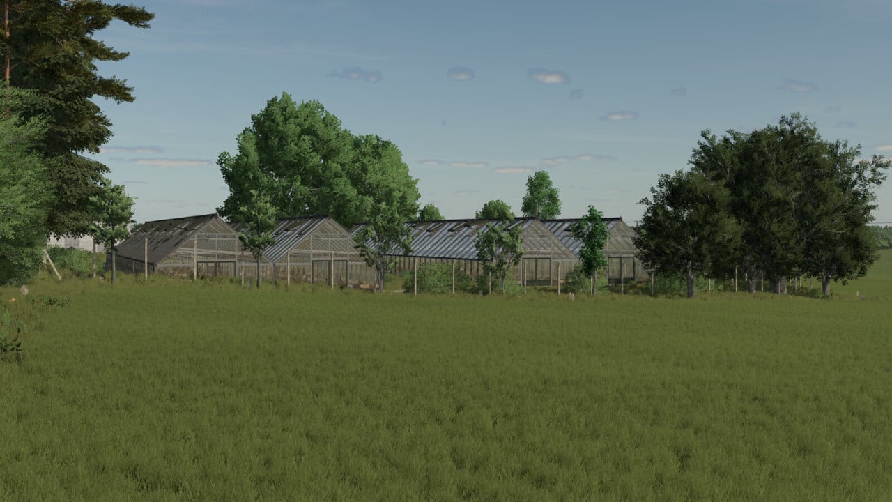 Large Glass Greenhouse Package