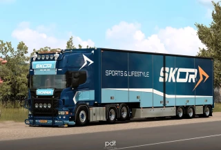 Scania R560 "SKOR" + Trailer v2.0 thumbnail 2