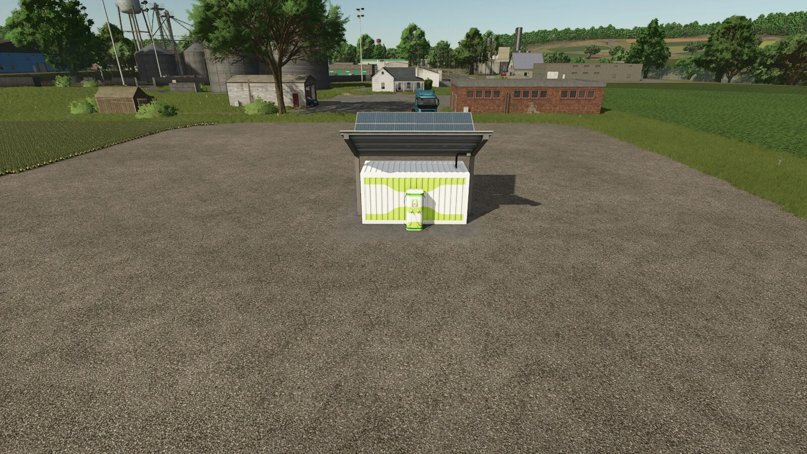 Charging Station With Solar Panels And Storage 1.1.0