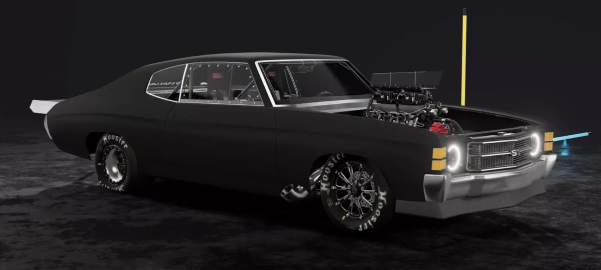 71 Chevy Chevelle drag car