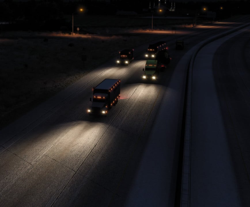 Better Flares Addon for Truck Traffic Pack