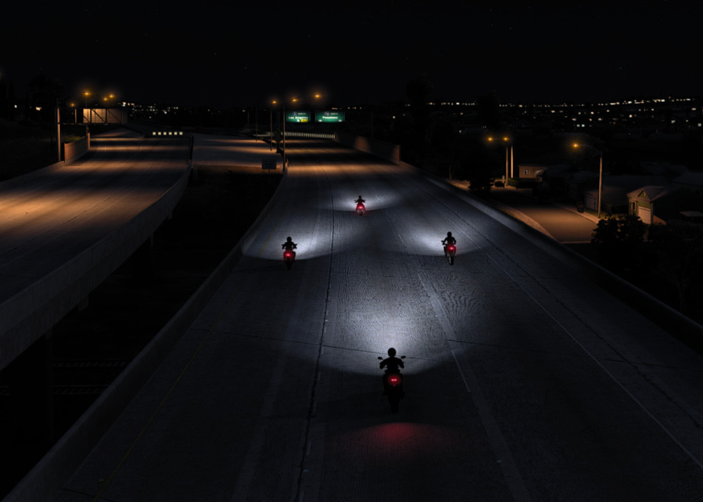 Better Flares Addon for Motorcycles Traffic Pack