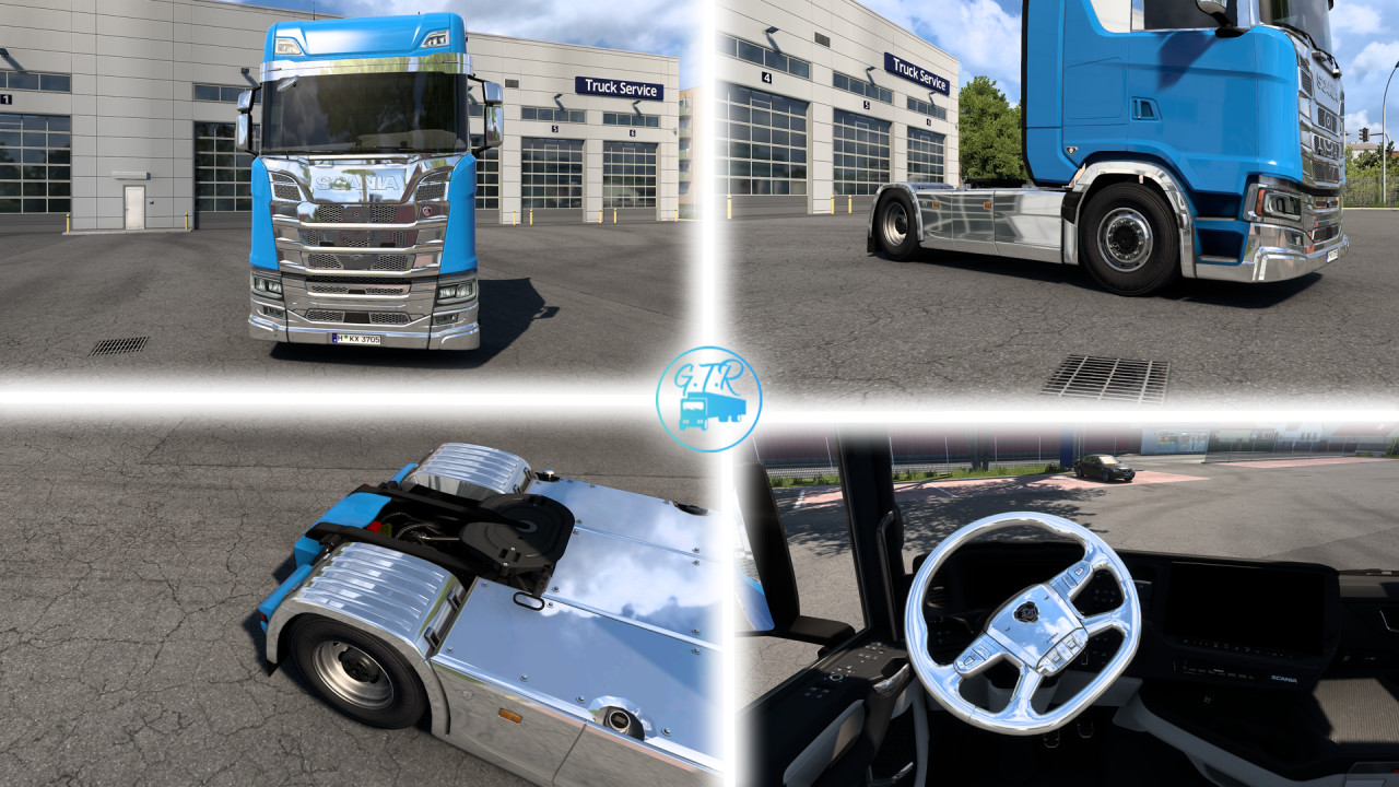 Scania S Next Gen Accessories Chrome