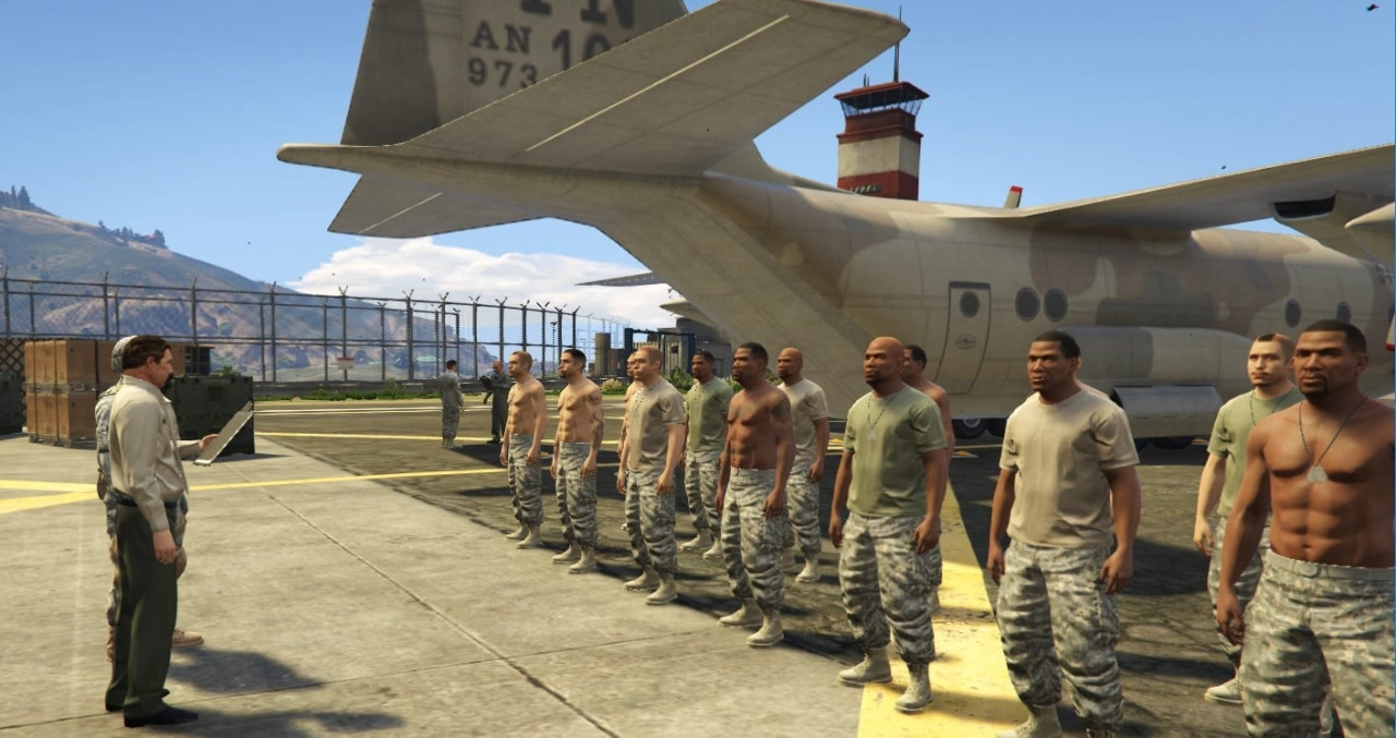 Realistic Army Base Project