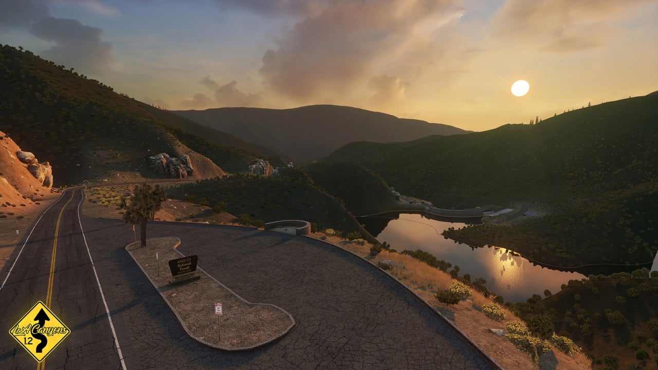LA Canyons MAP for BeamNG