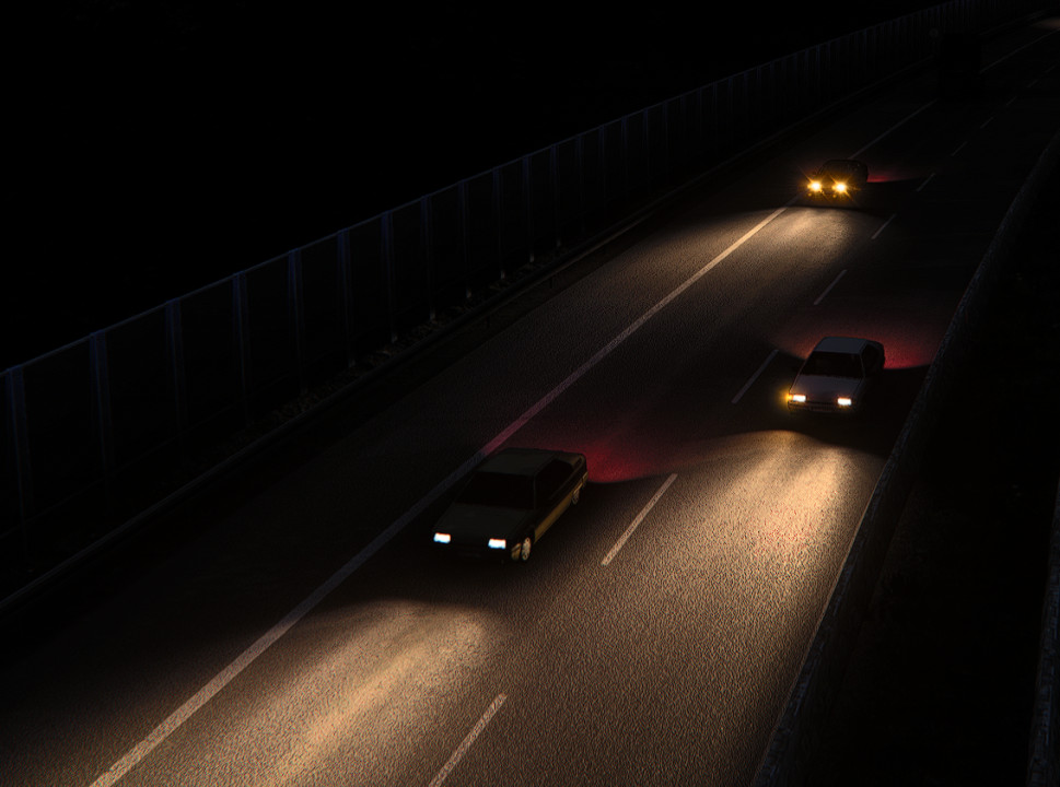 Better Flares Addon for Classic Cars Traffic Pack