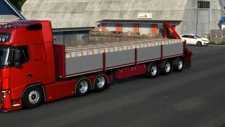 SCS crane trailer 3 steer axle 1.1 thumbnail 7