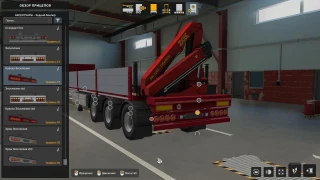 SCS crane trailer 3 steer axle 1.1 thumbnail 8