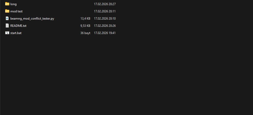BeamNG.drive mod report generator (This is not a game mode)