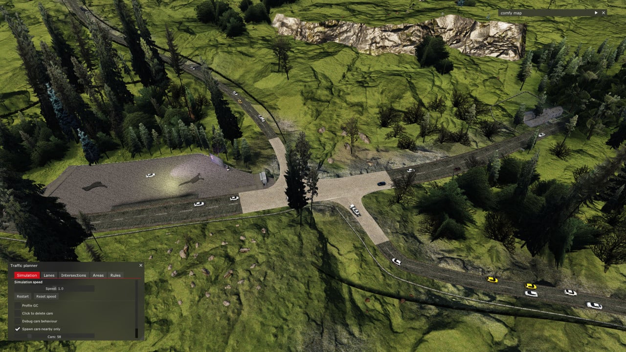 Glen Sheil Realistic Traffic Simulation