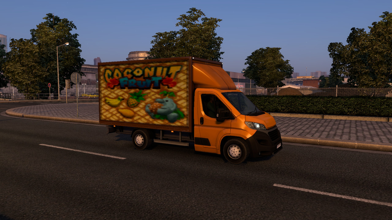 Coconut Fruit Box Van