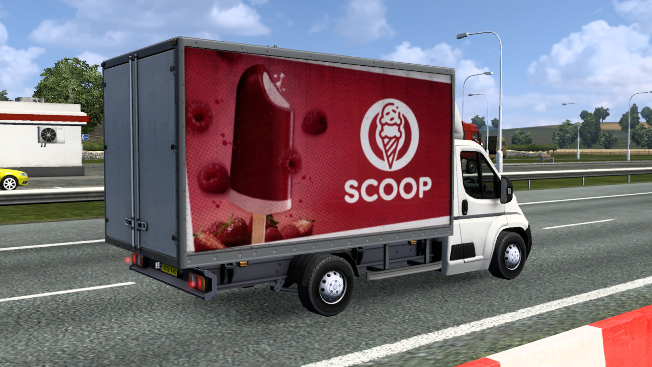 Ice Cream Box Van