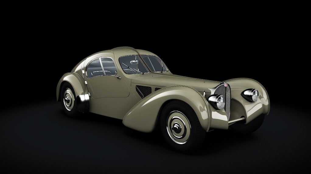 Bugatti Type 57SC Atlantic (Decrypted)