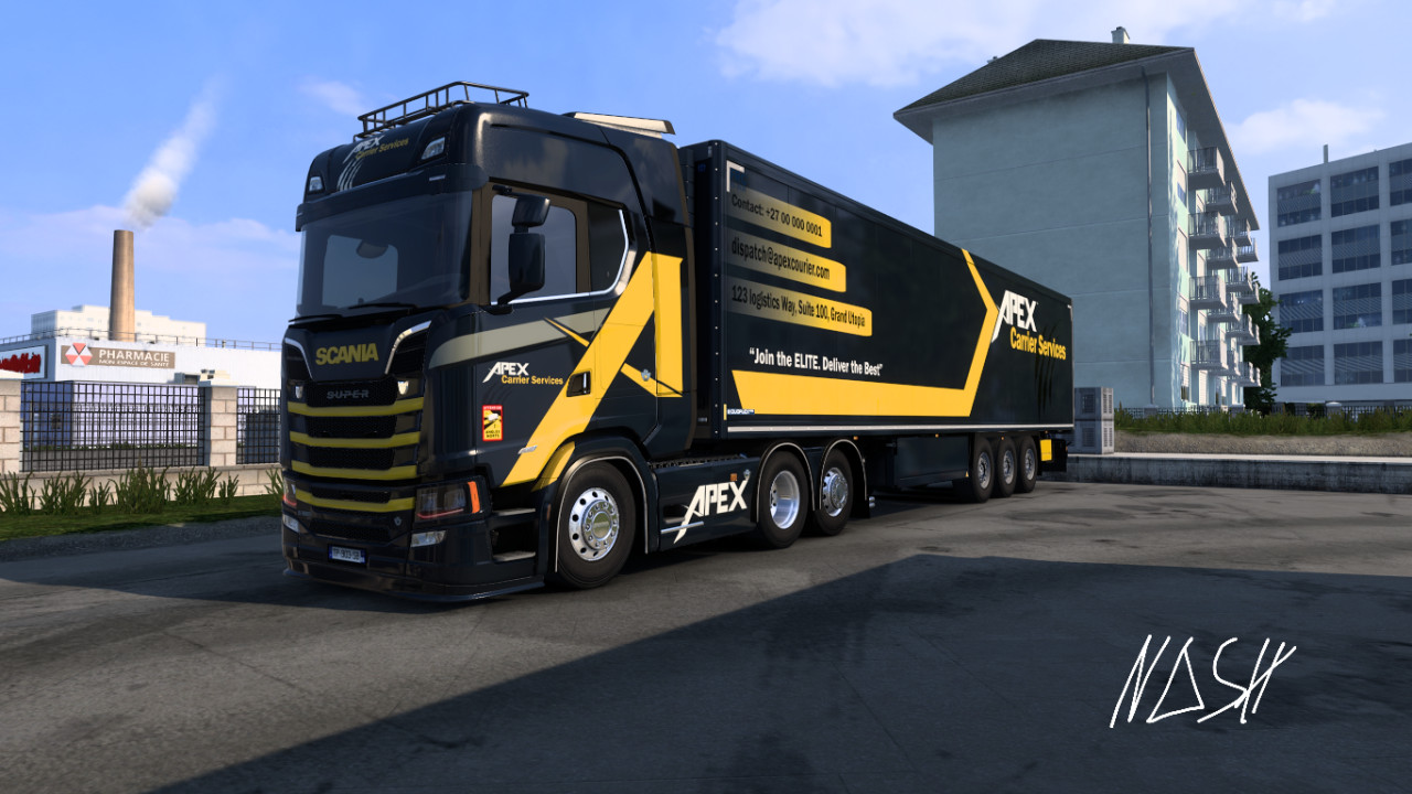Apex Carrier Services (MAN TGX,TGX 6, S-WAY,KRONE COOL LINER & SCANIA S)