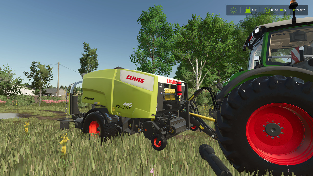 CLAAS ROLLANT 455 UNIWRAP