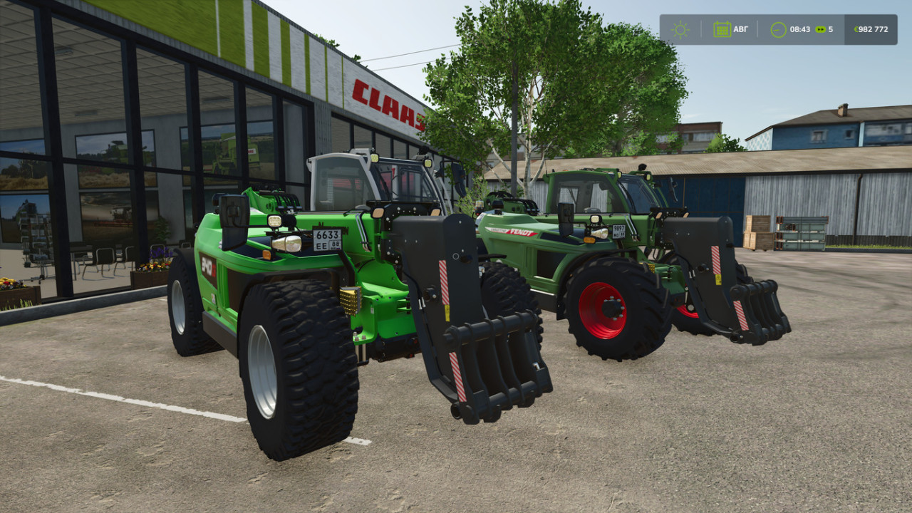 Fendt Cargo T740 / Sennebogen 340G