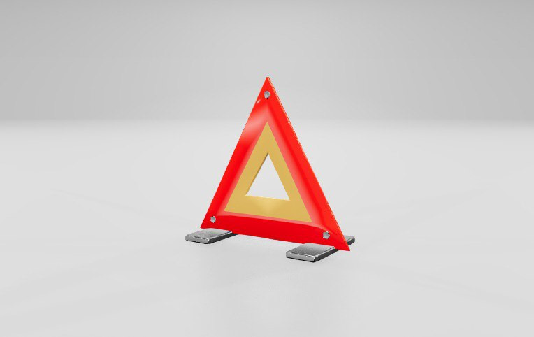 emergency stop sign