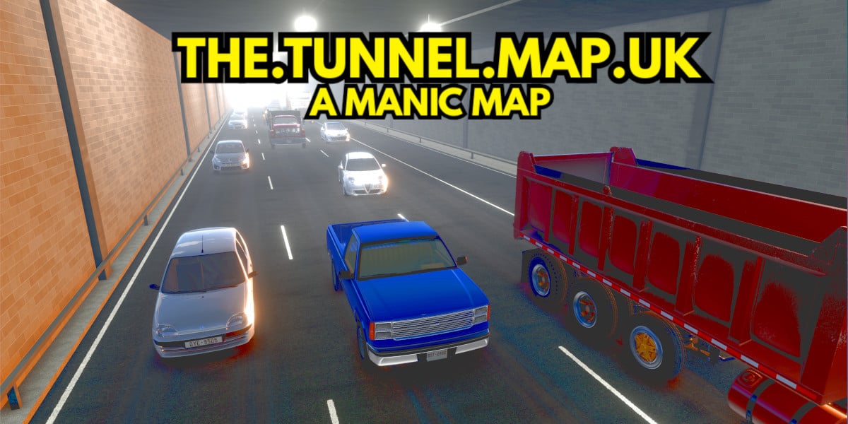 The UK Tunnel Map 4k